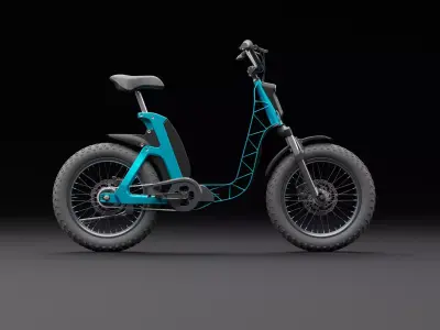 Electric Bicycle 3D model