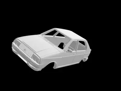 Citroen visa 1000 pistes 3D print model