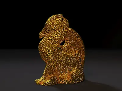 Dragon Statue  3D print model