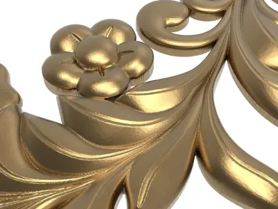  decorative pattern ready for 3D printing 3D model 121