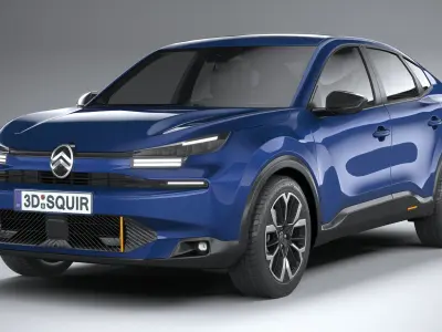 Citroen C4X 2025 3D model