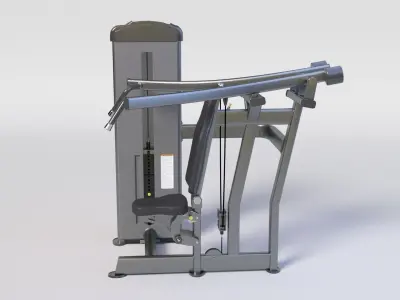 FUSE XL SHOULDER PRESS Low-poly 3D model