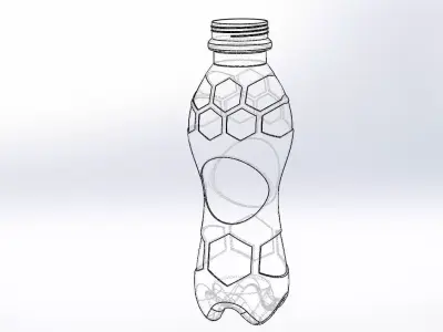 Bottle concept 1 Free 3D model