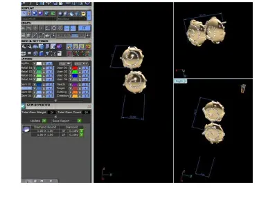 Women Earrings 3D print model