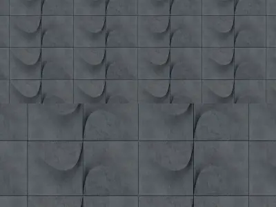 Parametric Wall Panel 3d model Low-poly 3D model shop