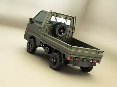 Offroad Kei-Truck 3D model