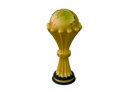 Africa Cup of Nations Trophy - Coupe d Afrique des nations - CAF 3D model