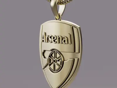 Lux pendant silver gold jewelry printable 3D model 3D print model purchase