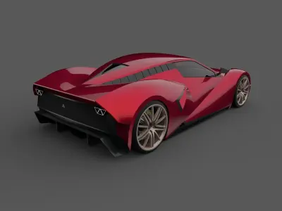 CeGo HybriGo Concept 3D model