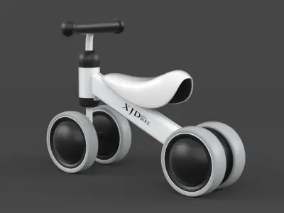 Baby Balance Bike 3D model
