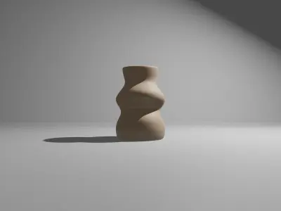 A Ceramic Vase Model 3D model