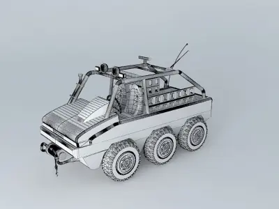 Playmobil RS2x3 Desert edition 3D model