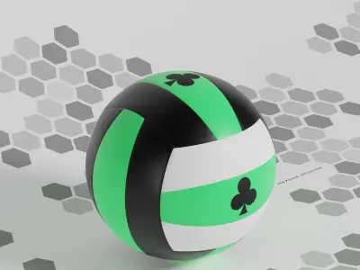 Volleyball 3D model
