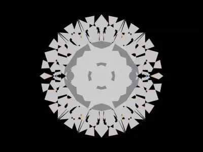 Diamond Low-poly 3D model