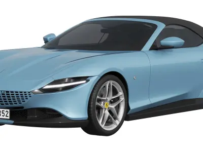 Ferrari Roma Spider 3D model