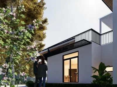 Modern House Exterior  3D model