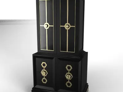 Turner vitrine 3D model