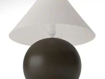 MCGEE and CO Tess Large Ceramic Table Lamp 3D model 3D model