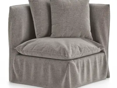 Gervasoni GHOST 07 Low-poly 3D model