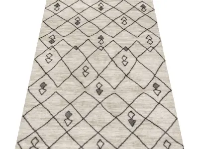 Rug Set 1288 3D model