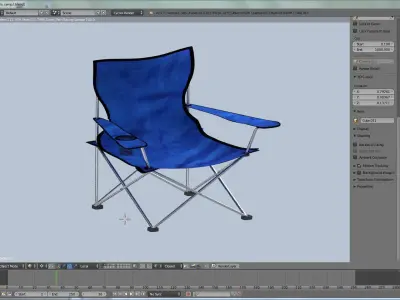 Camping Chair 3D model