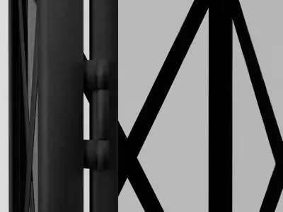 Simple Lantern Low-poly 3D model