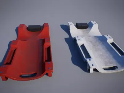 Car Creeper Low-poly 3D model