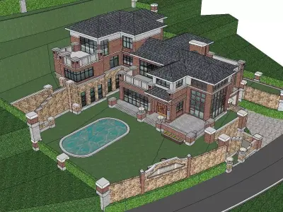 Regal-Luxury-Villa Area-05 3D model