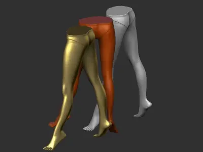 female body vase  3D model