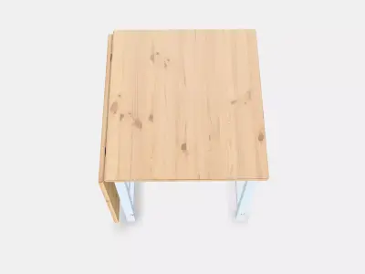 PINNTORP Gateleg table Low-poly 3D model