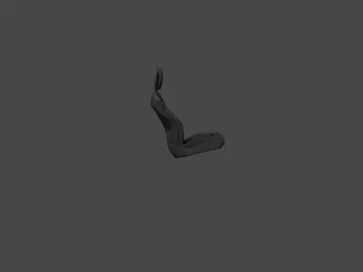 Car seat  3D Model 3D model