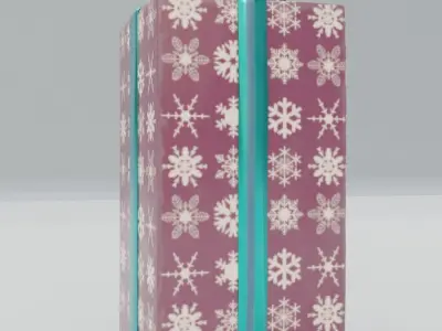 Gift boxes - 3D - free Free low-poly 3D model
