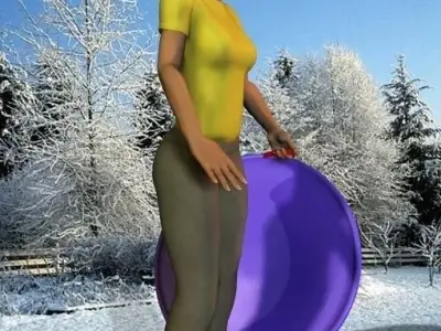 Snow Saucer 3D model