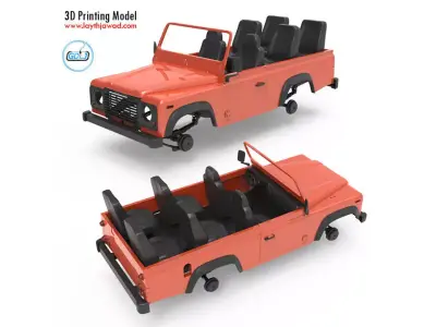 Land Rover Defender 3D print model