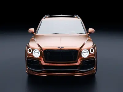 Bentley Bentayga Startech Low-poly 3D model