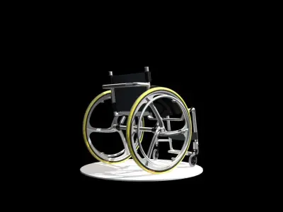 wheelchair 3D model