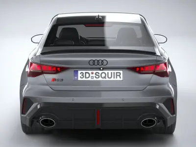 Audi RS3 Sedan 2025 3D model