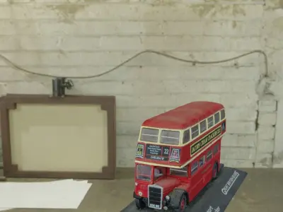 Model London bus 3D model