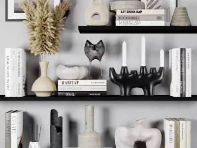  Decorative set 6 3D model