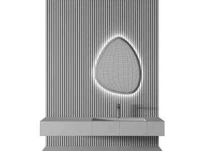 Luxury Bathroom 135 3D model