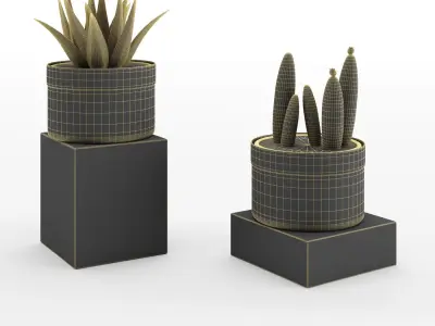 Decorative vase 432  003 3D model