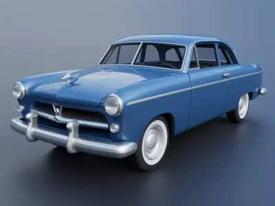 WILLYS AERO 1952 3D print model