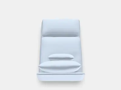 SODERHAMN Lounge chair 5 Low-poly 3D model