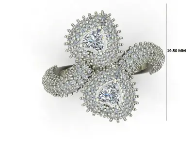 Band Ring 3D print model