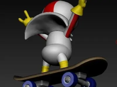 KIKI Buttowski 15cm stl  3D print model