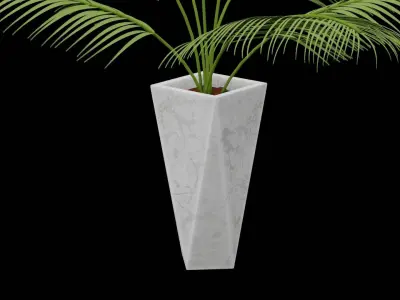 Fern Plant Decor 3D model