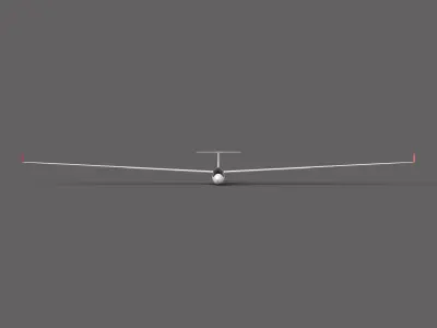 ASH 31 4m Scale Sailplane 3D model