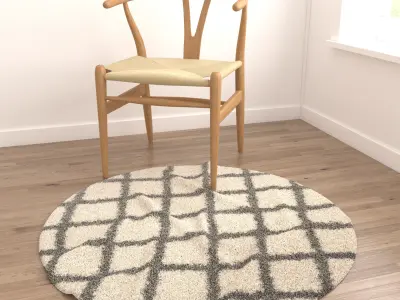 Rugs No 722 Low-poly 3D model