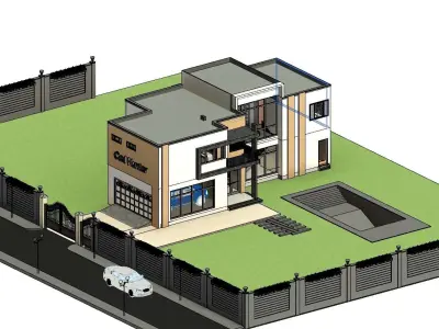 3D House Model  3D model