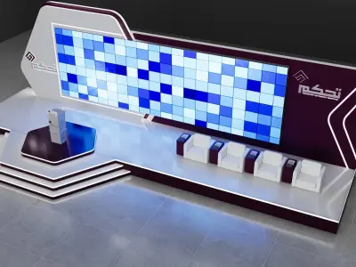 stage design 3D model 3D model